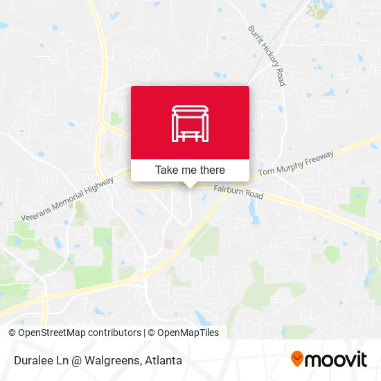 Mapa de Duralee Ln @ Walgreens