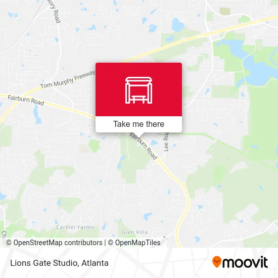 Lions Gate Studio map