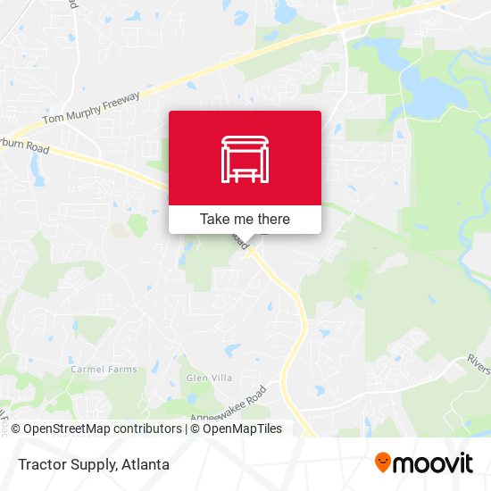 Tractor Supply map