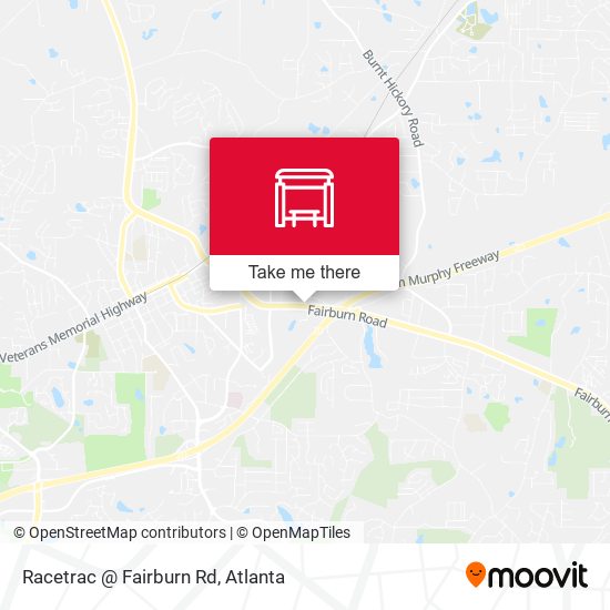 Racetrac @ Fairburn Rd map