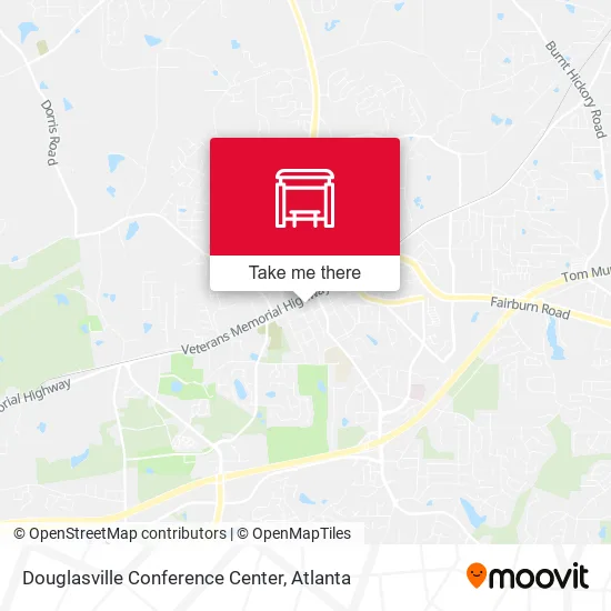 Mapa de Douglasville Conference Center