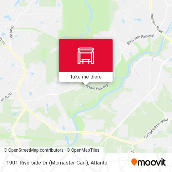 1901 Riverside Dr (Mcmaster-Carr) map