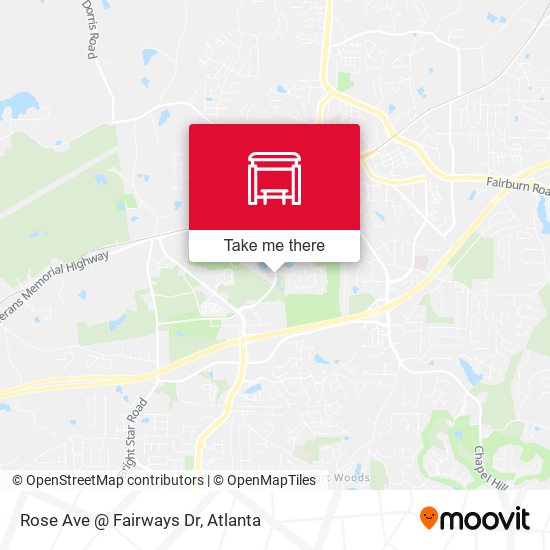 Mapa de Rose Ave @ Fairways Dr