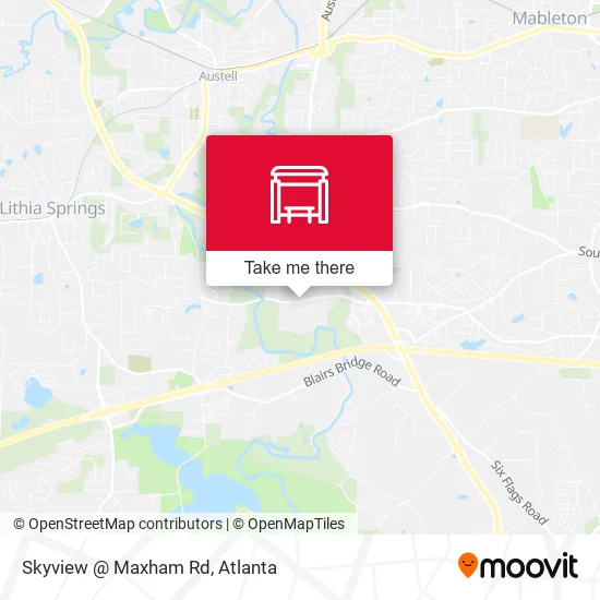 Mapa de Skyview @ Maxham Rd