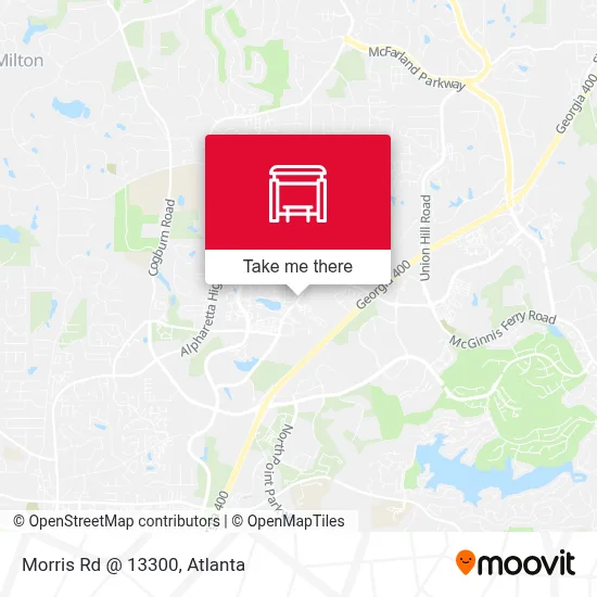 Morris Rd @ 13300 map