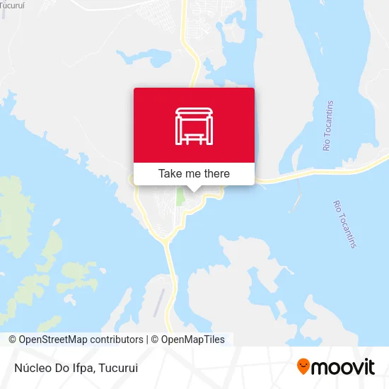 Núcleo Do Ifpa map