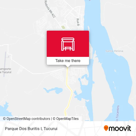 Parque Dos Buritis I map