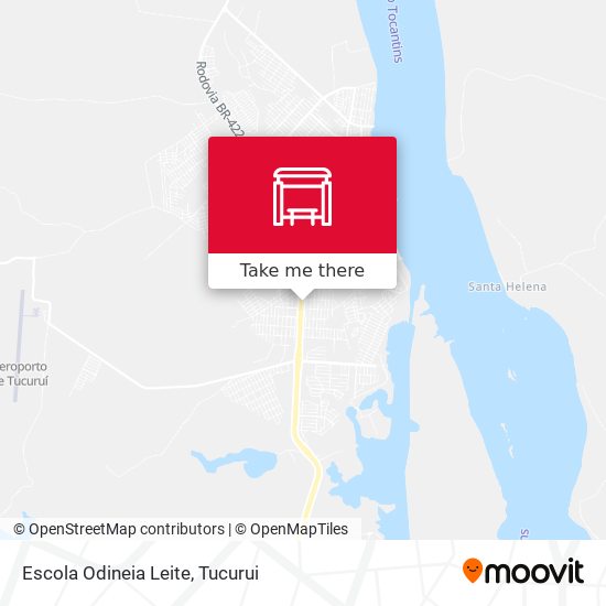 Mapa Escola Odineia Leite