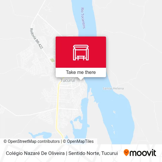 Colégio Nazaré De Oliveira | Sentido Norte map