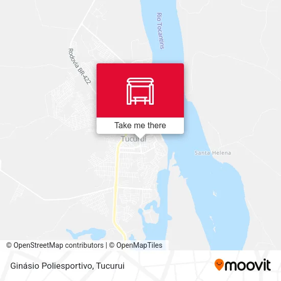 Ginásio Poliesportivo map