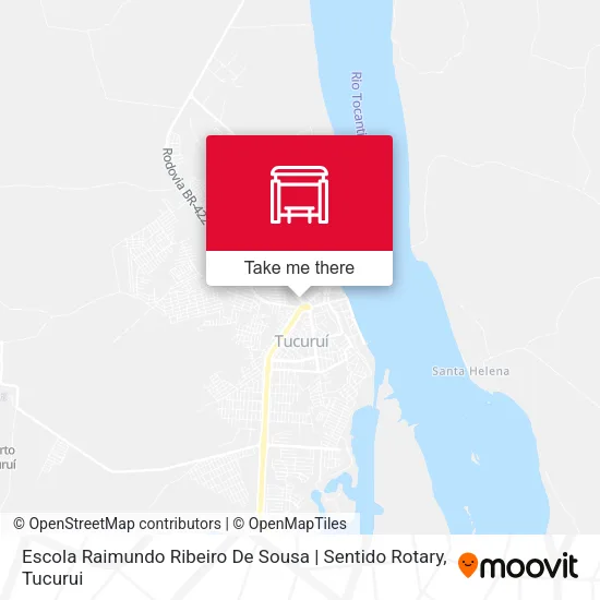 Escola Raimundo Ribeiro De Sousa | Sentido Rotary map