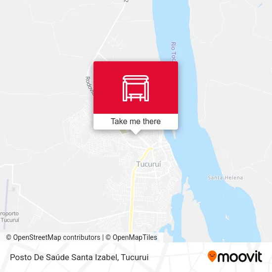 Posto De Saúde Santa Izabel map