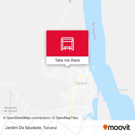 Jardim Da Saudade map