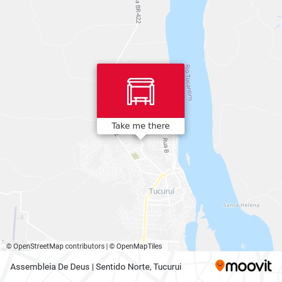 Mapa Assembleia De Deus | Sentido Norte