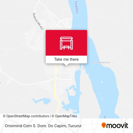 Oriximiná Com S. Dom. Do Capim map