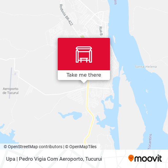 Upa | Pedro Vigia Com Aeroporto map