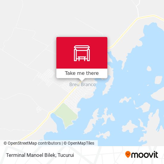 Terminal Manoel Bilek map