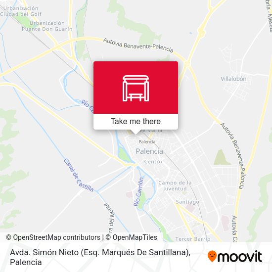Avda. Simón Nieto (Esq. Marqués De Santillana) map