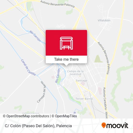 C/ Colón (Paseo Del Salón) map