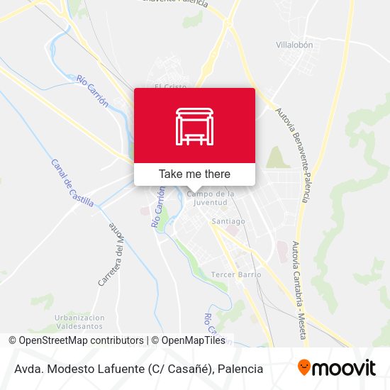 Avda. Modesto Lafuente (C/ Casañé) map
