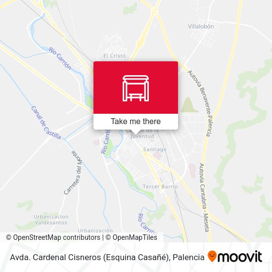 Avda. Cardenal Cisneros (Esquina Casañé) map