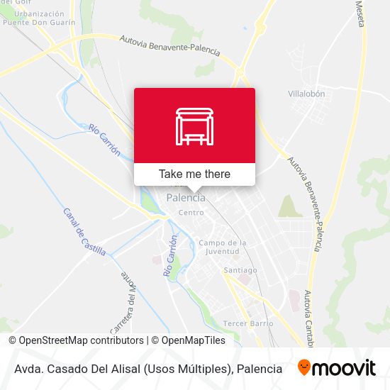 Avda. Casado Del Alisal (Usos Múltiples) map
