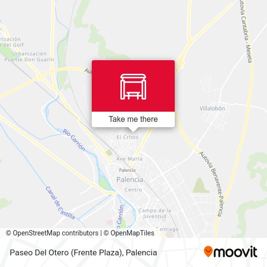 Paseo Del Otero (Frente Plaza) map