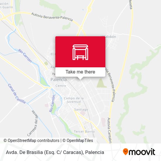 Avda. De Brasilia (Esq. C/ Caracas) map