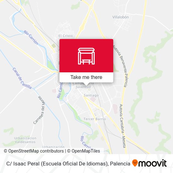 C/ Isaac Peral (Escuela Oficial De Idiomas) map