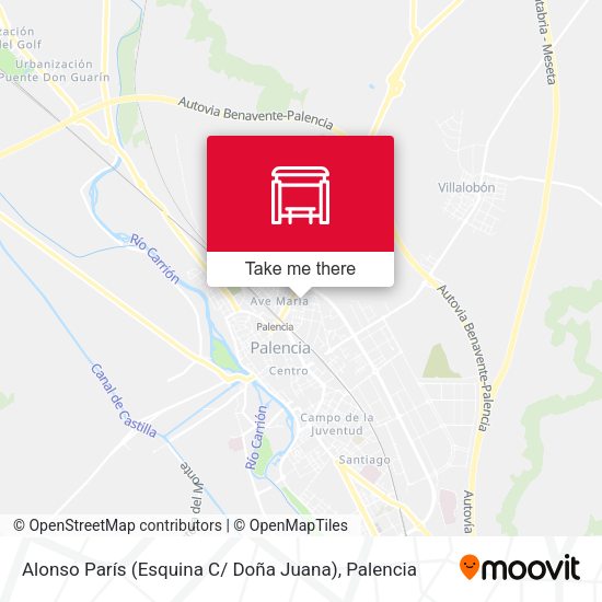 Alonso París (Esquina C/ Doña Juana) map