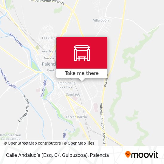 Calle Andalucía (Esq. C / . Guipuzcoa) map