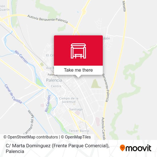 C/ Marta Domínguez (Frente Parque Comercial) map