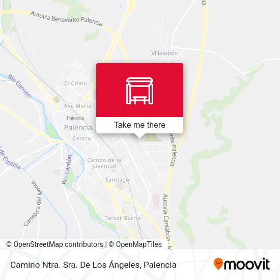 Camino Ntra. Sra. De Los Ángeles map