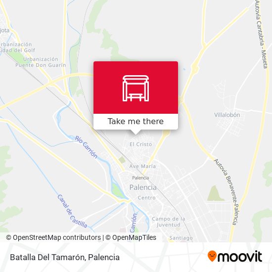Batalla Del Tamarón map