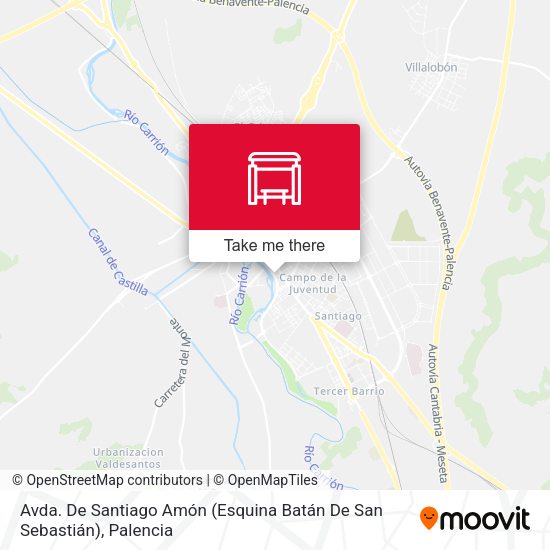 Avda. De Santiago Amón (Esquina Batán De San Sebastián) map
