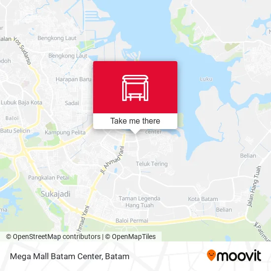 Mega Mall Batam Center map