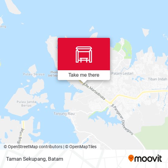 Taman Sekupang map