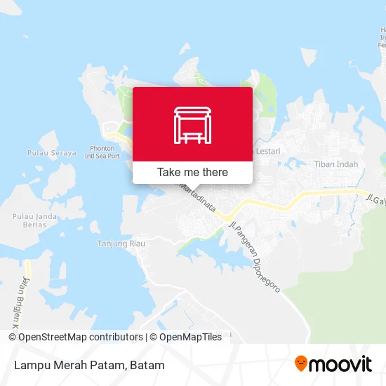 Lampu Merah Patam map