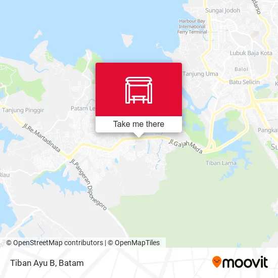 Tiban Ayu B map
