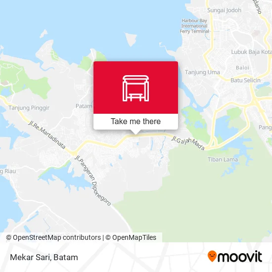 Mekar Sari map