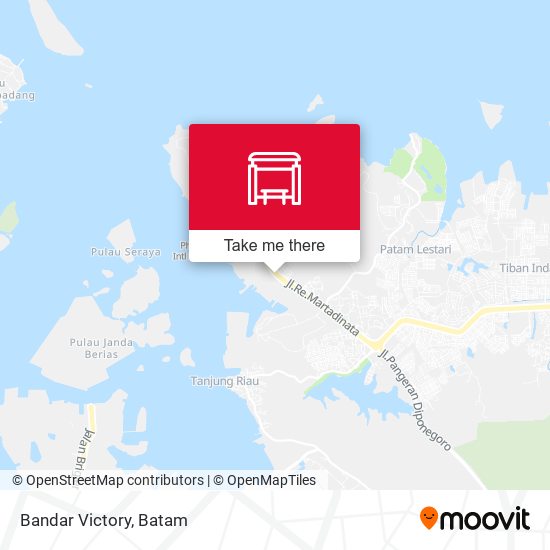 Bandar Victory map