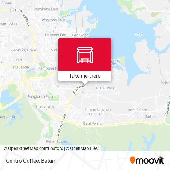 Centro Coffee map