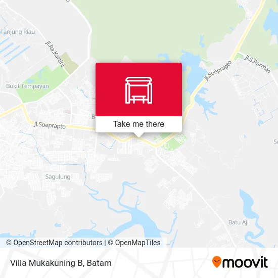 Villa Mukakuning B map