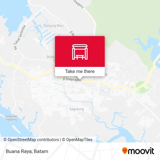Buana Raya map