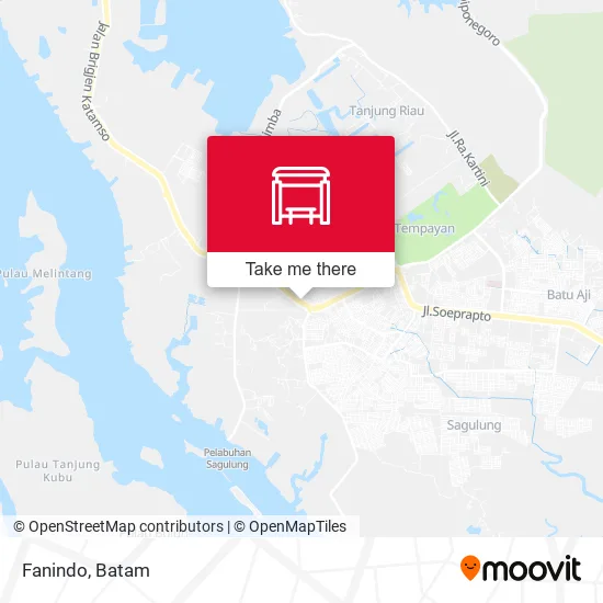 Fanindo map