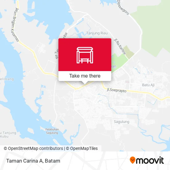 Taman Carina A map
