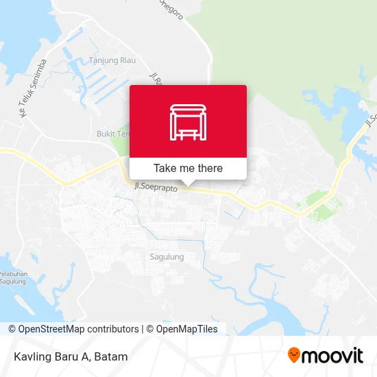 Kavling Baru A map