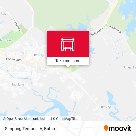 Simpang Tembesi A map