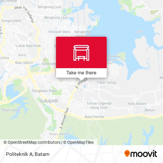Politeknik A map