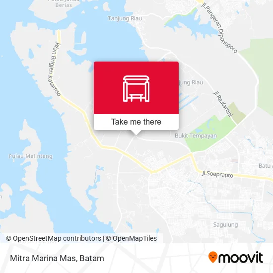 Mitra Marina Mas map